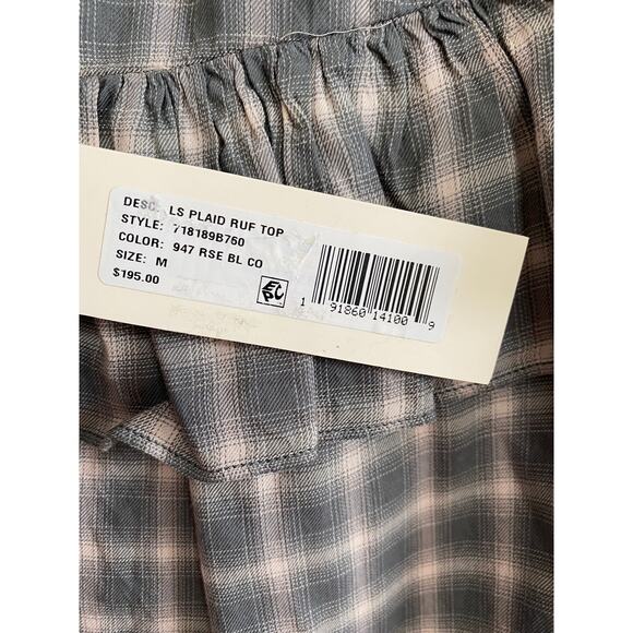 NWT Rebecca Taylor LA VIE Spring Ruffle Blouse - Picture 12 of 12